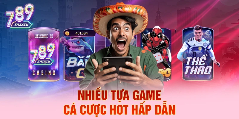 Các trò chơi cá cược hấp dẫn tại ABC8